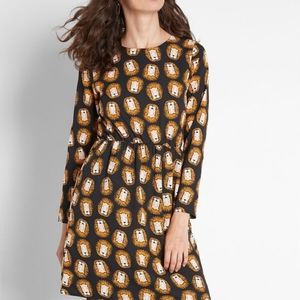 NWOT MODCLOTH "HEAR ME ROAR" DRESS